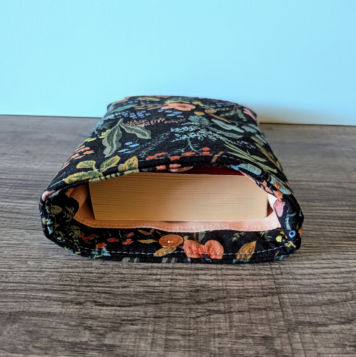 Herb Floral Canvas Book Sleeve