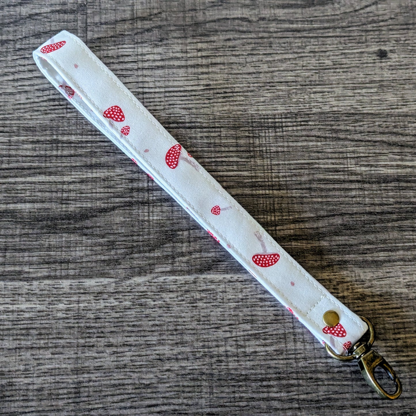 Mushroom Wrist Lanyard