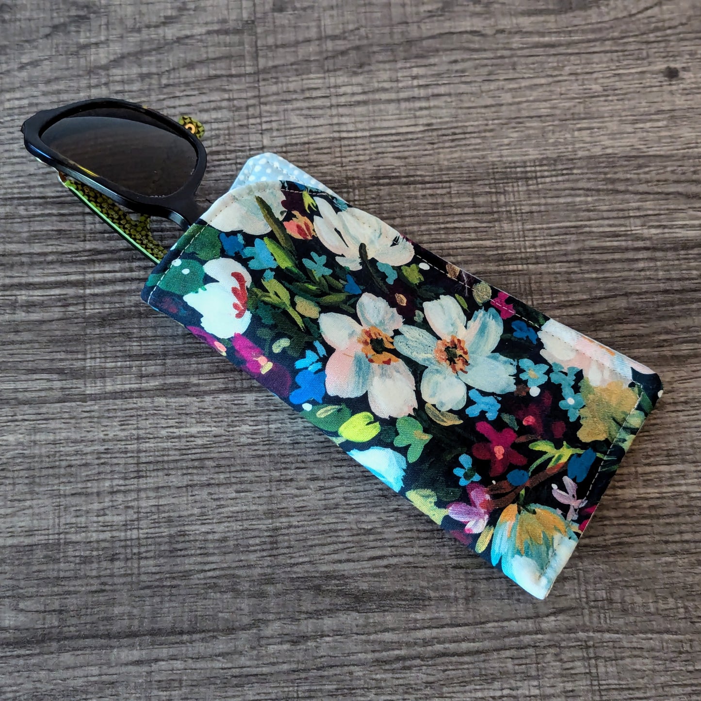 Woodland Floral Eyeglass Pouch