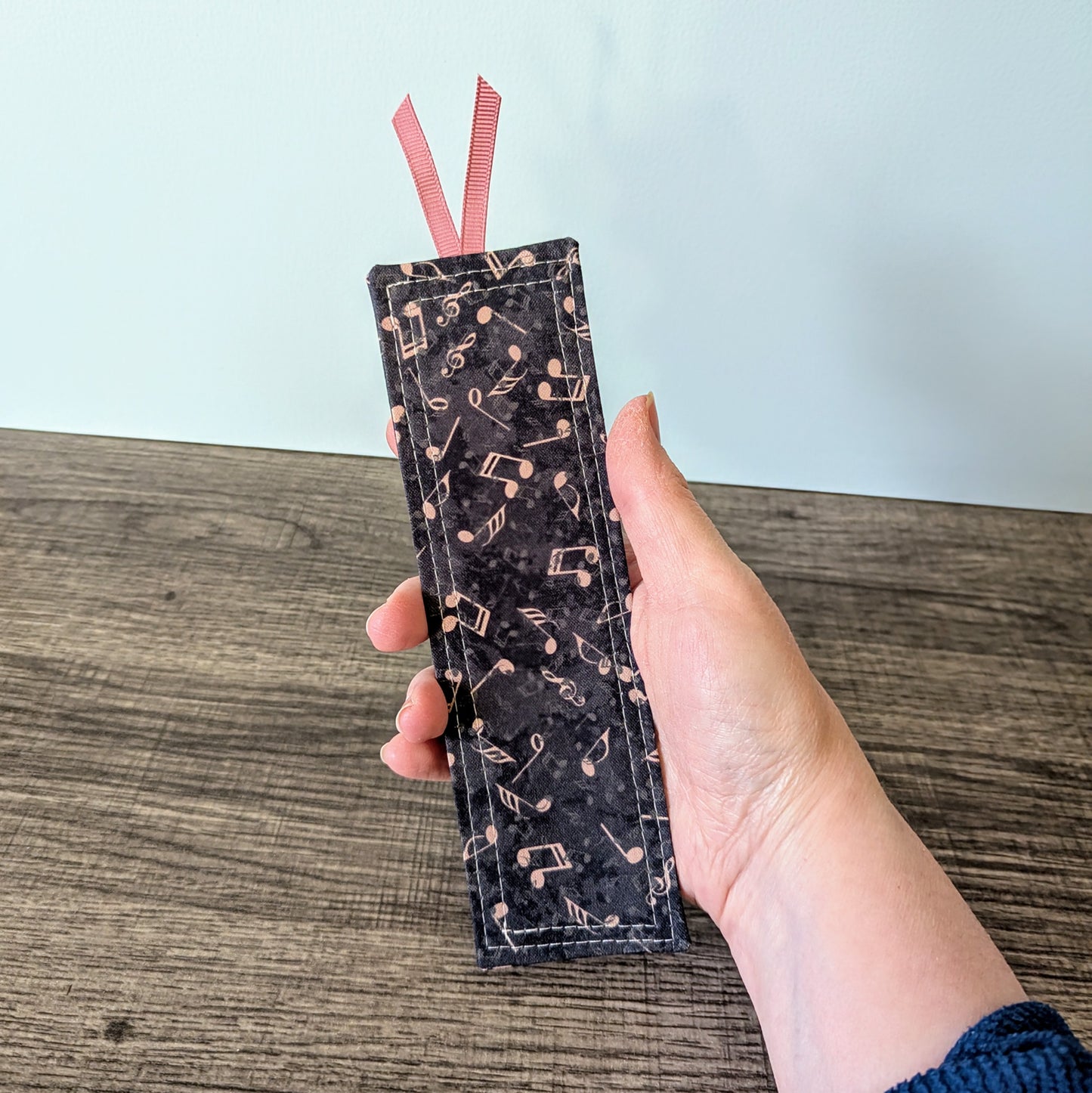 Music Note Cotton Bookmark