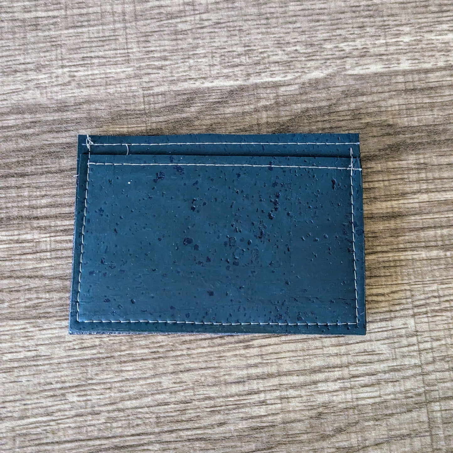 Teal Cork Card Wallet