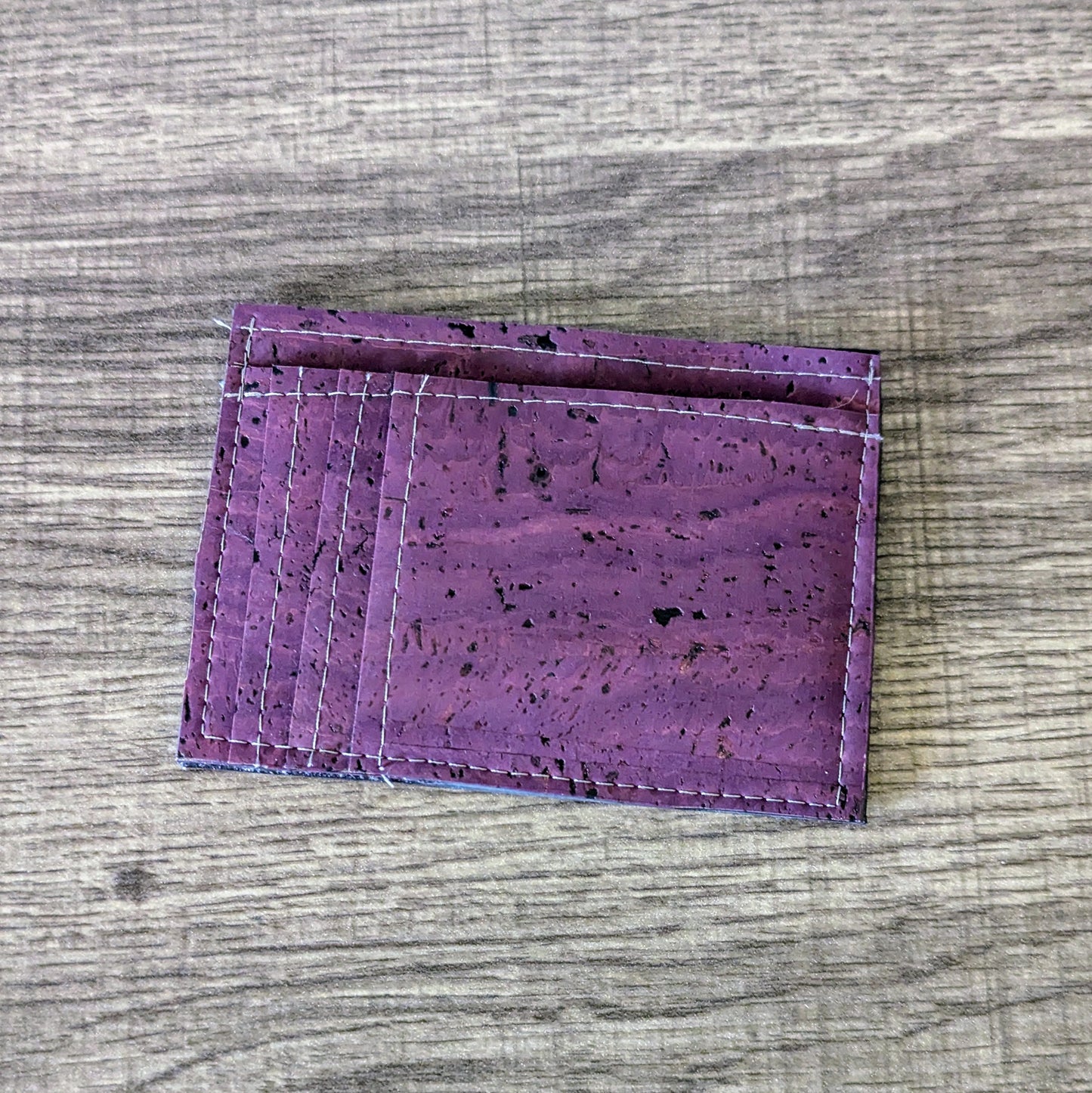 Purple Cork Card Wallet