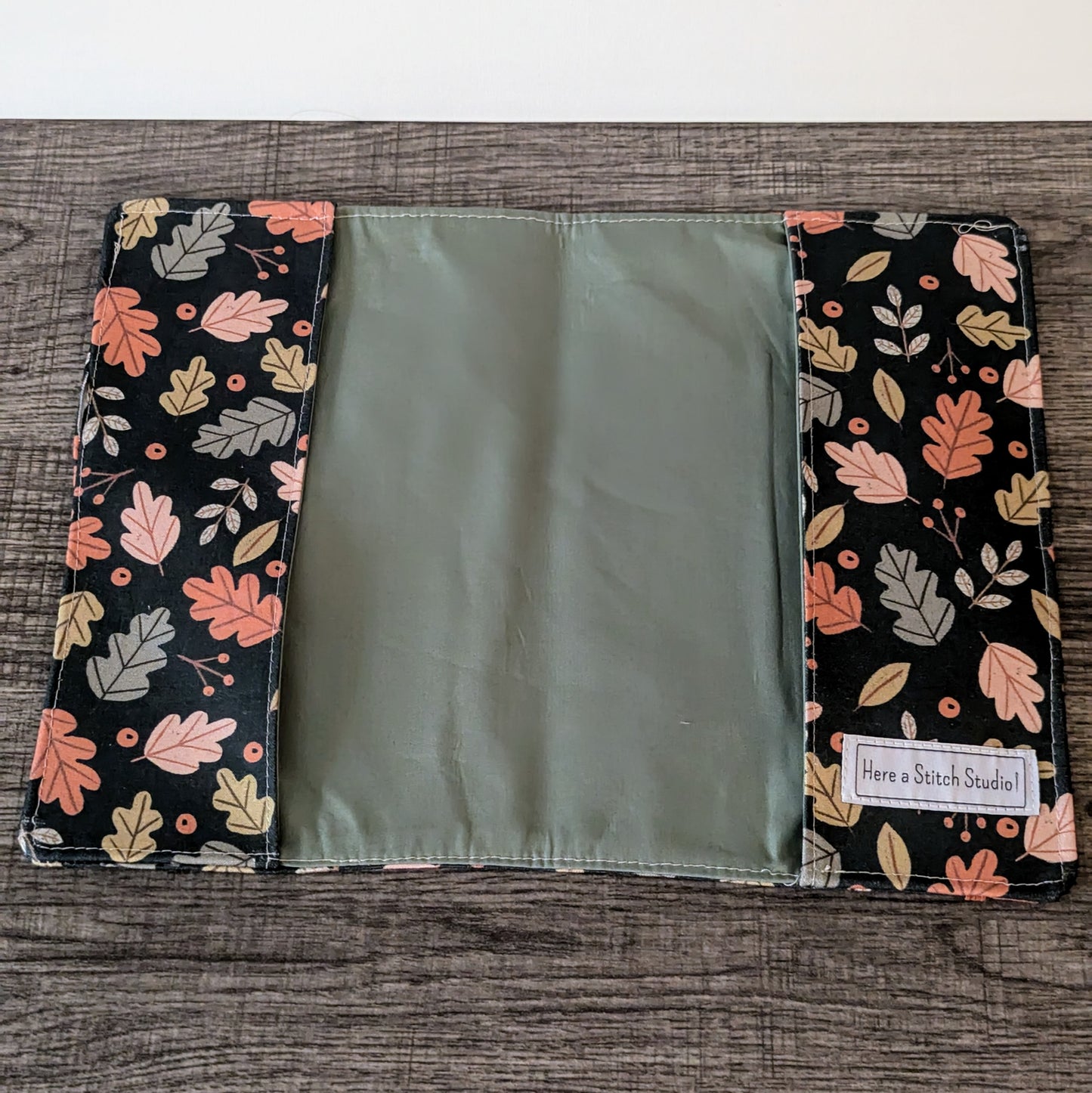 Autumn Leaves Notebook Cover
