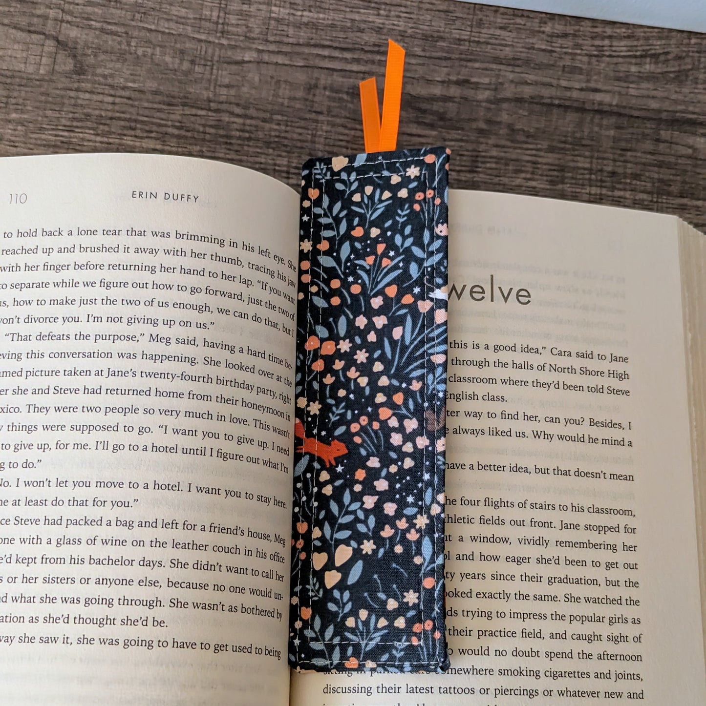 Woodland Cotton Bookmark