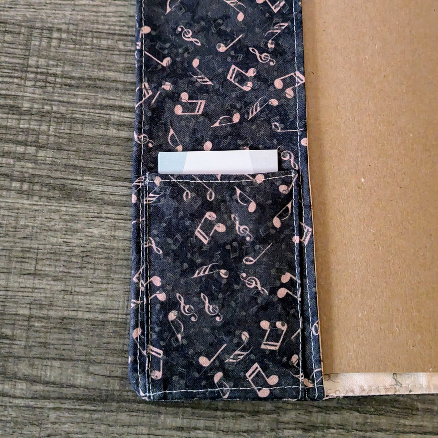 Music Note Notebook Cover