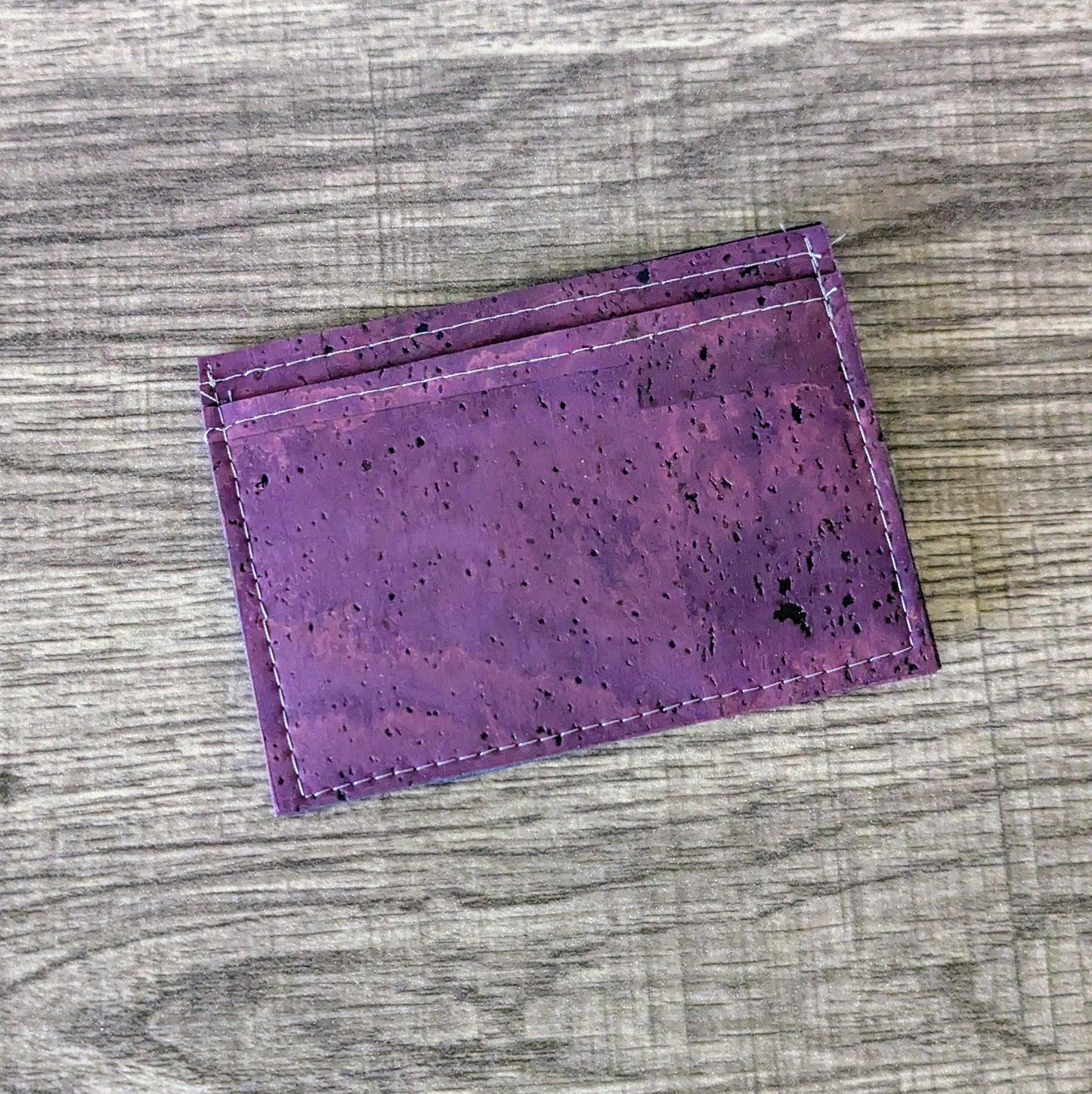 Purple Cork Card Wallet