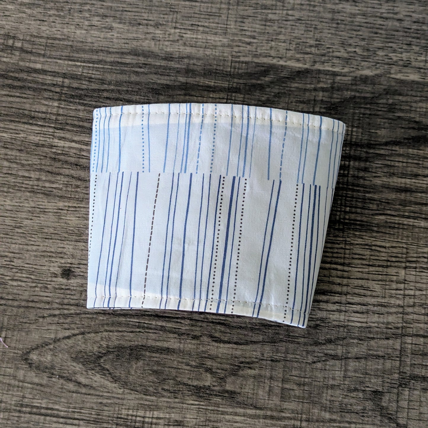 Navy Buck Cup Cozy