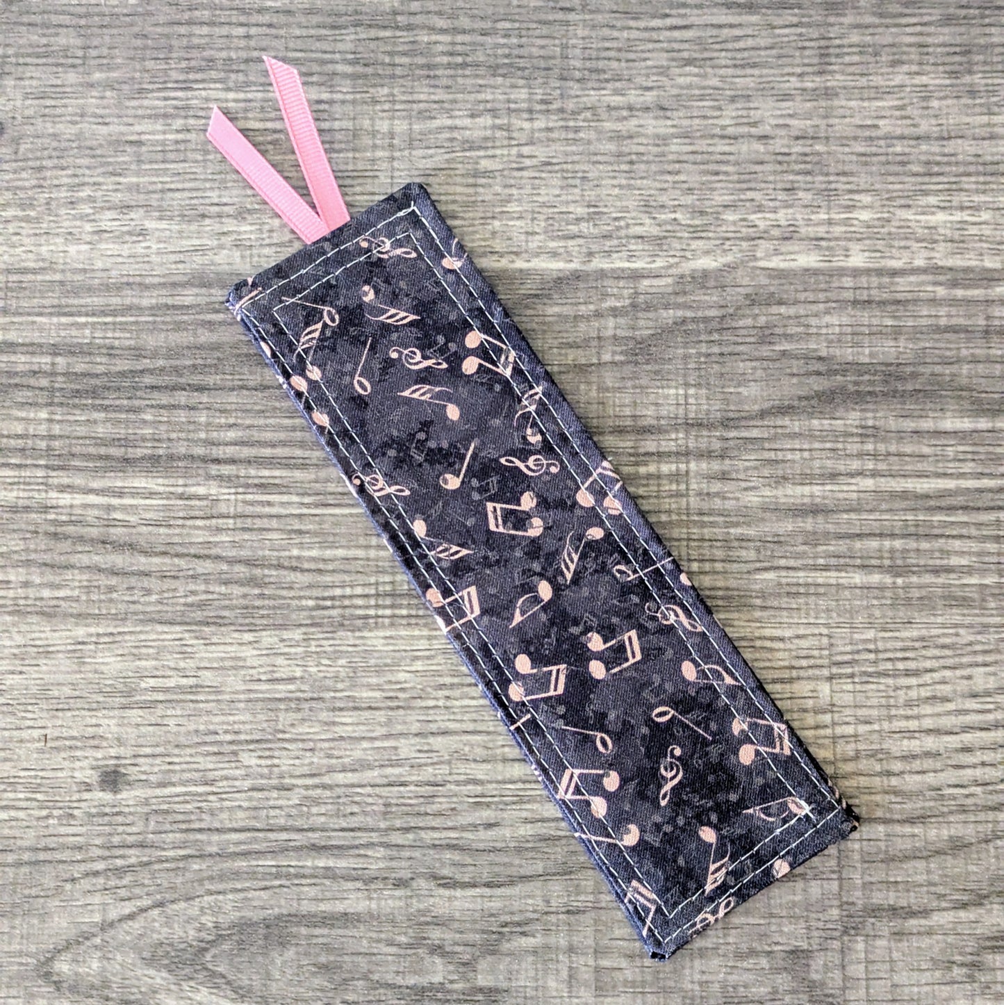 Music Note Cotton Bookmark