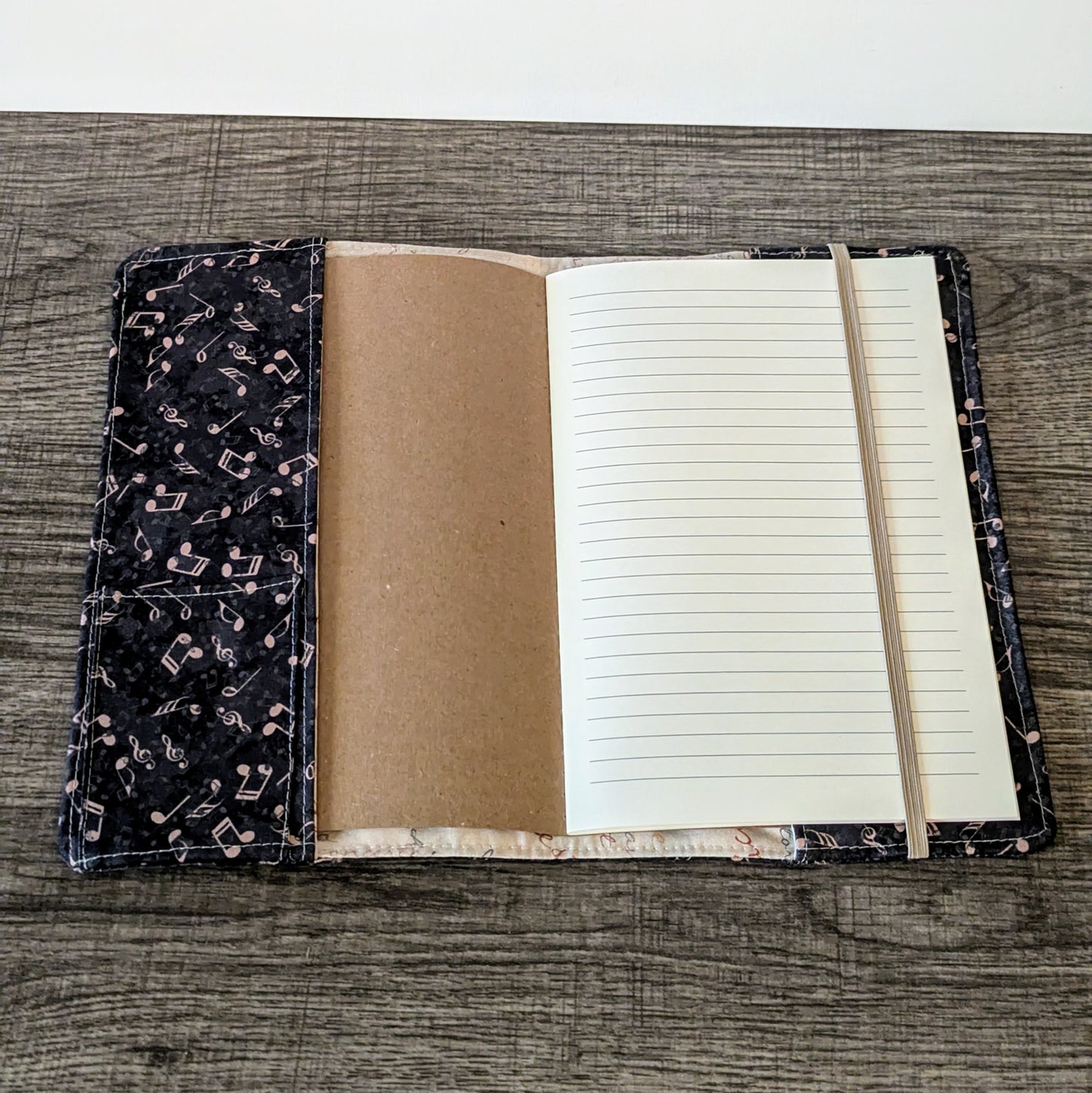 Music Note Notebook Cover