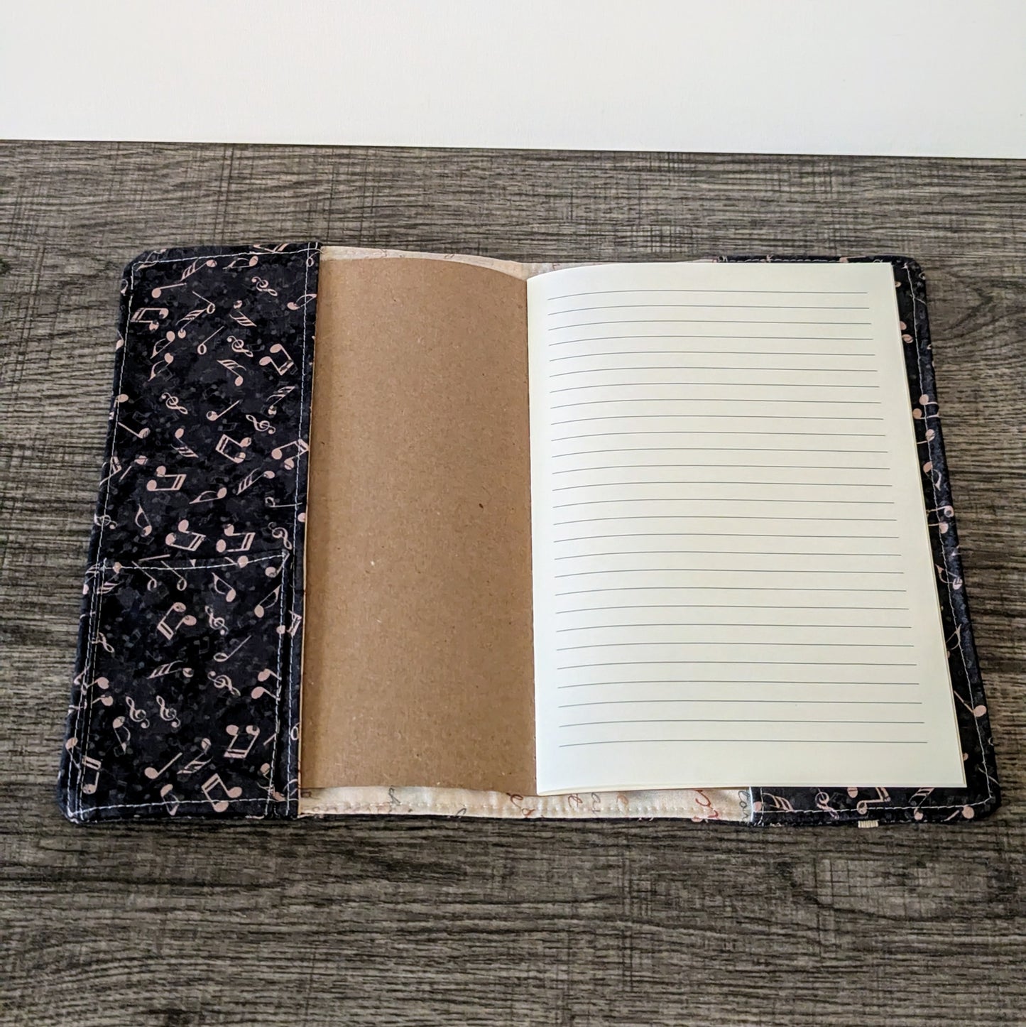 Music Note Notebook Cover