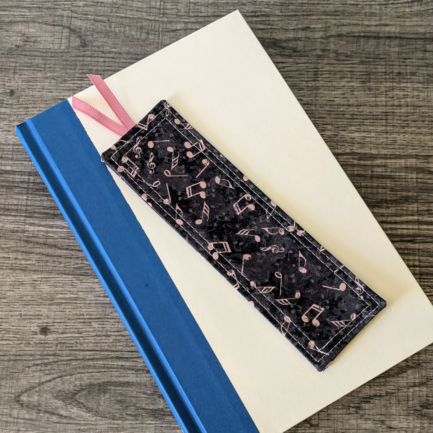 Music Note Cotton Bookmark