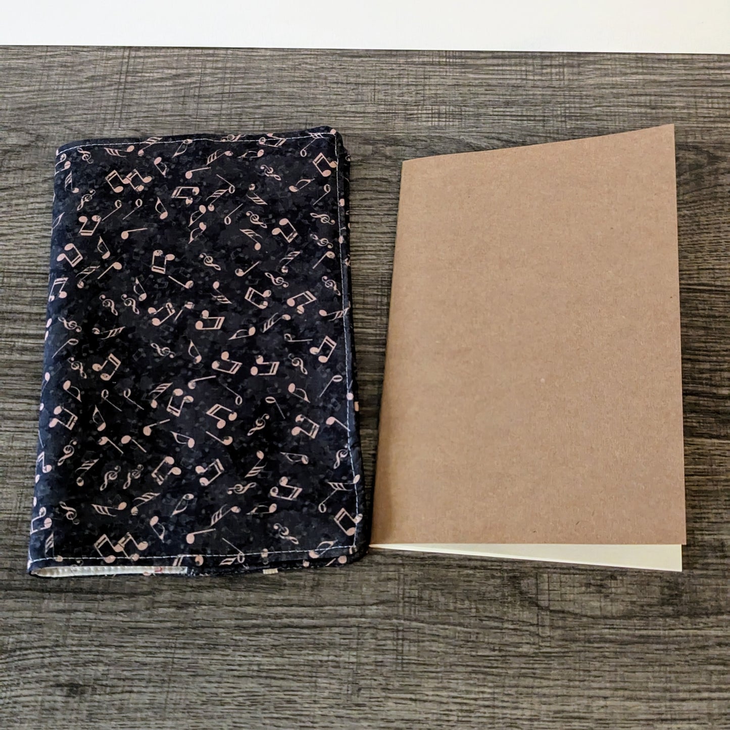 Music Note Notebook Cover