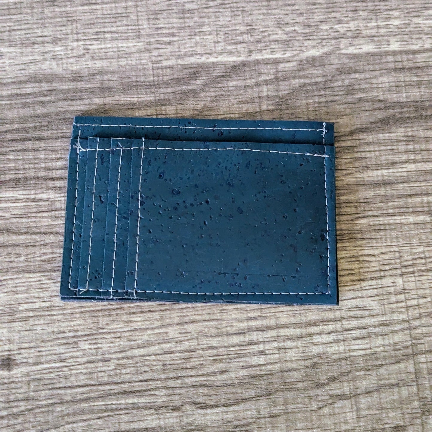 Teal Cork Card Wallet