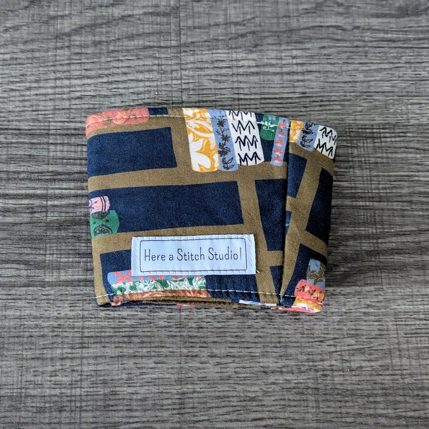 Book Print Cup Cozy