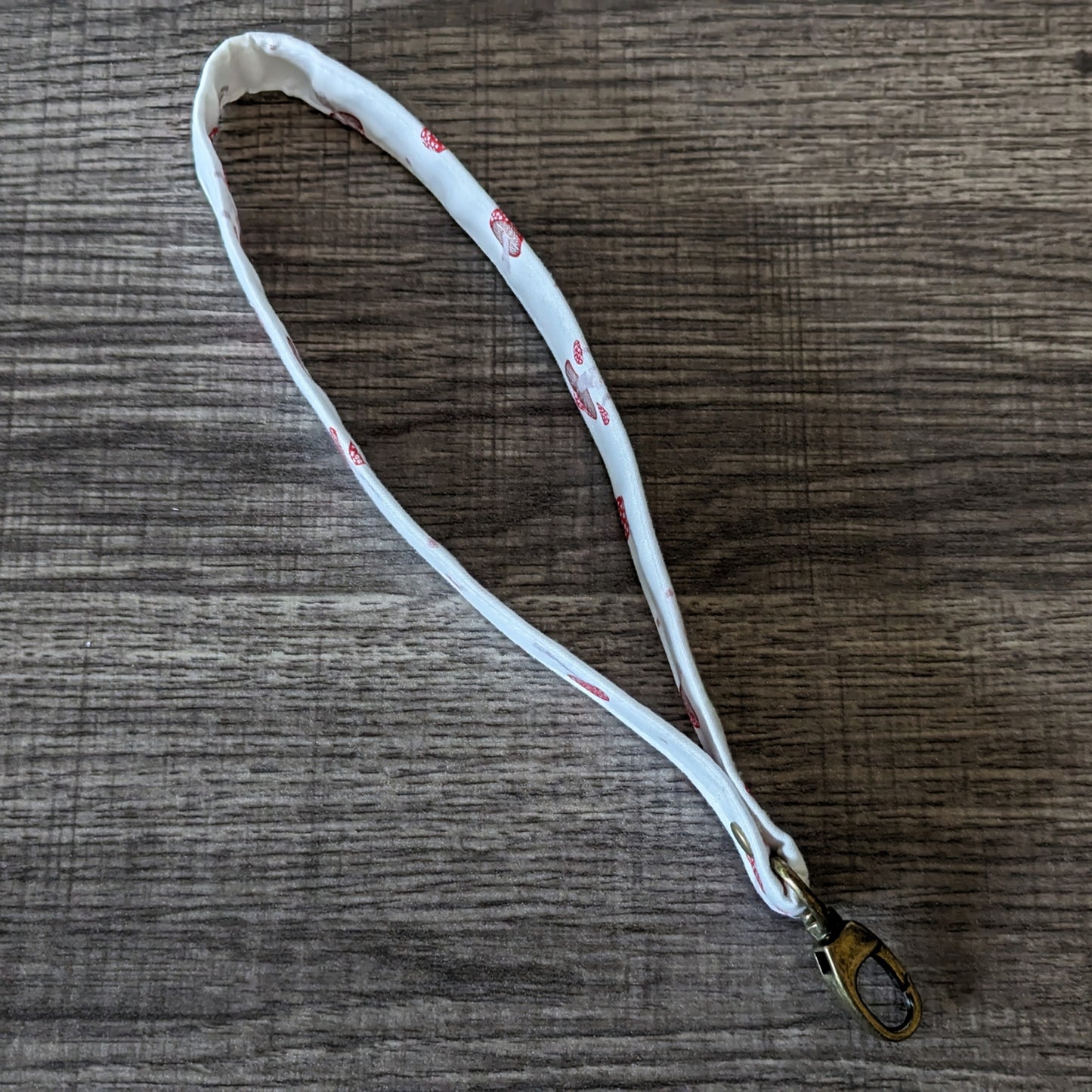 Mushroom Wrist Lanyard