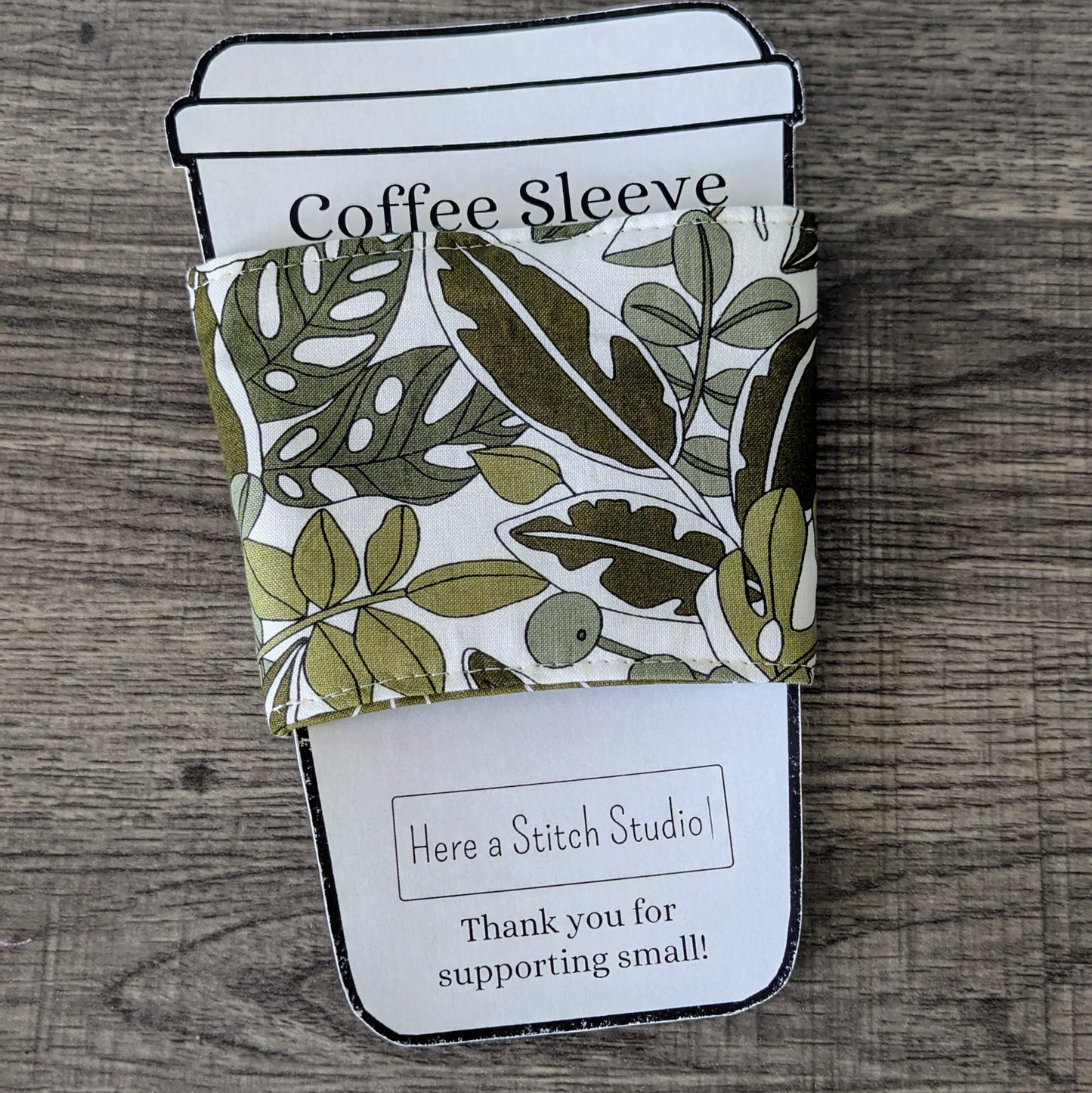 Leaf Cup Cozy