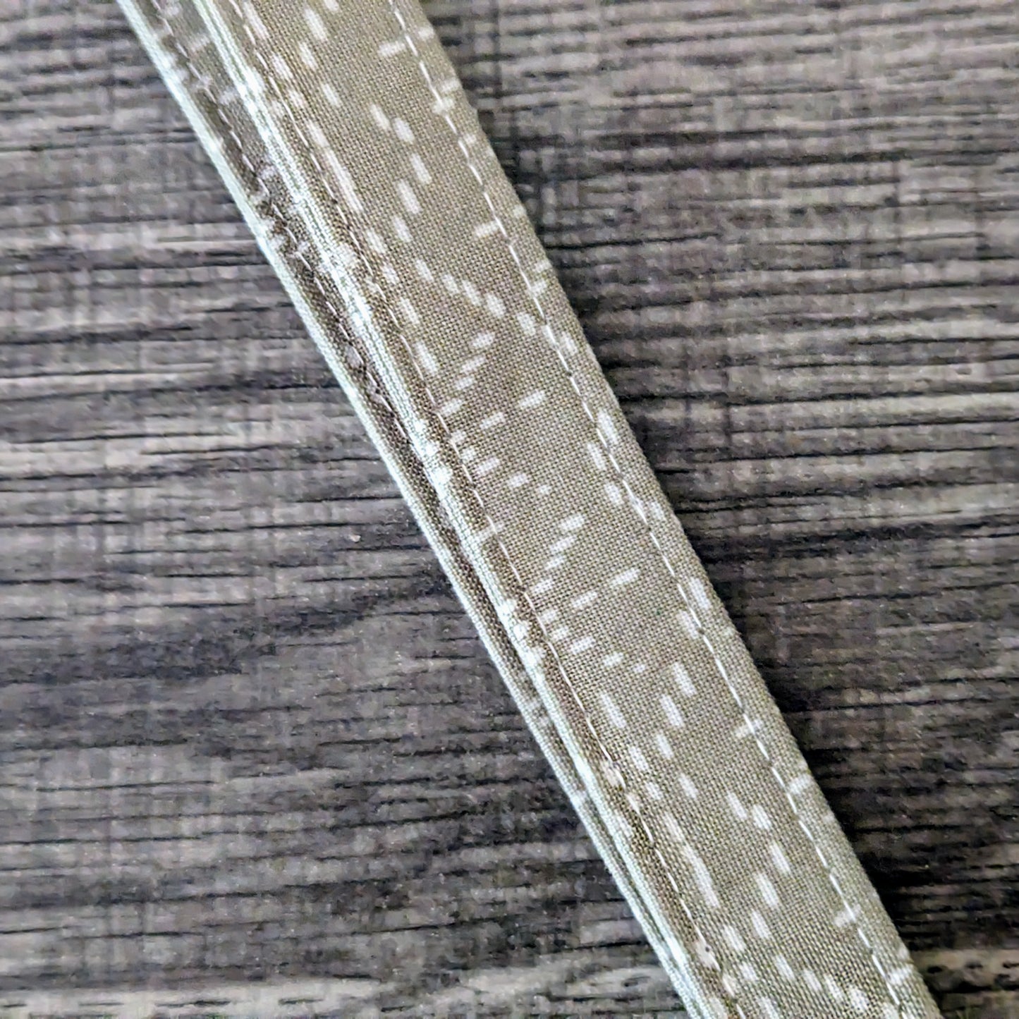 Beige Cotton Wrist Lanyard