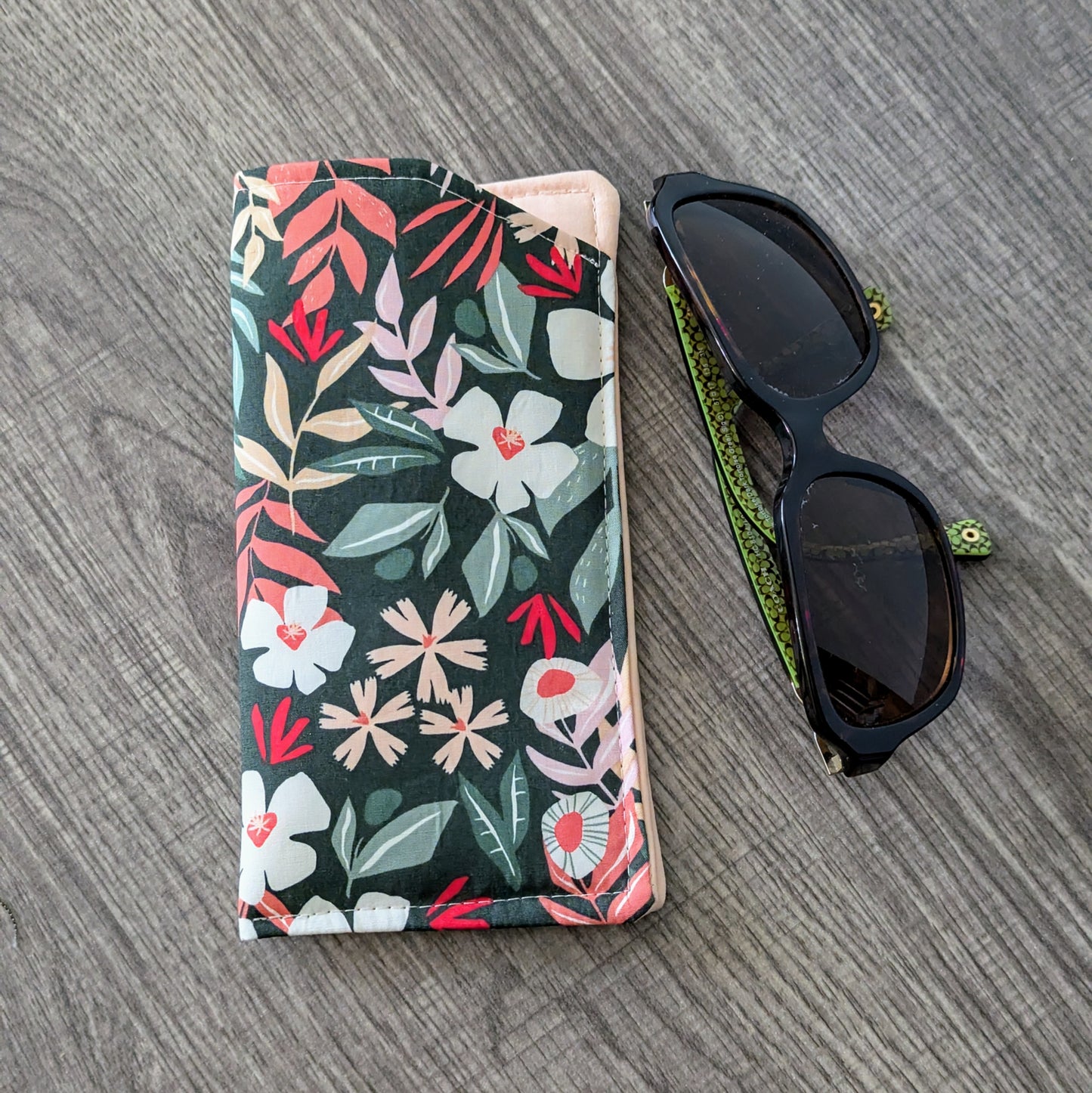 Floral Fields Eyeglass Pouch