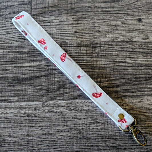 Mushroom Wrist Lanyard