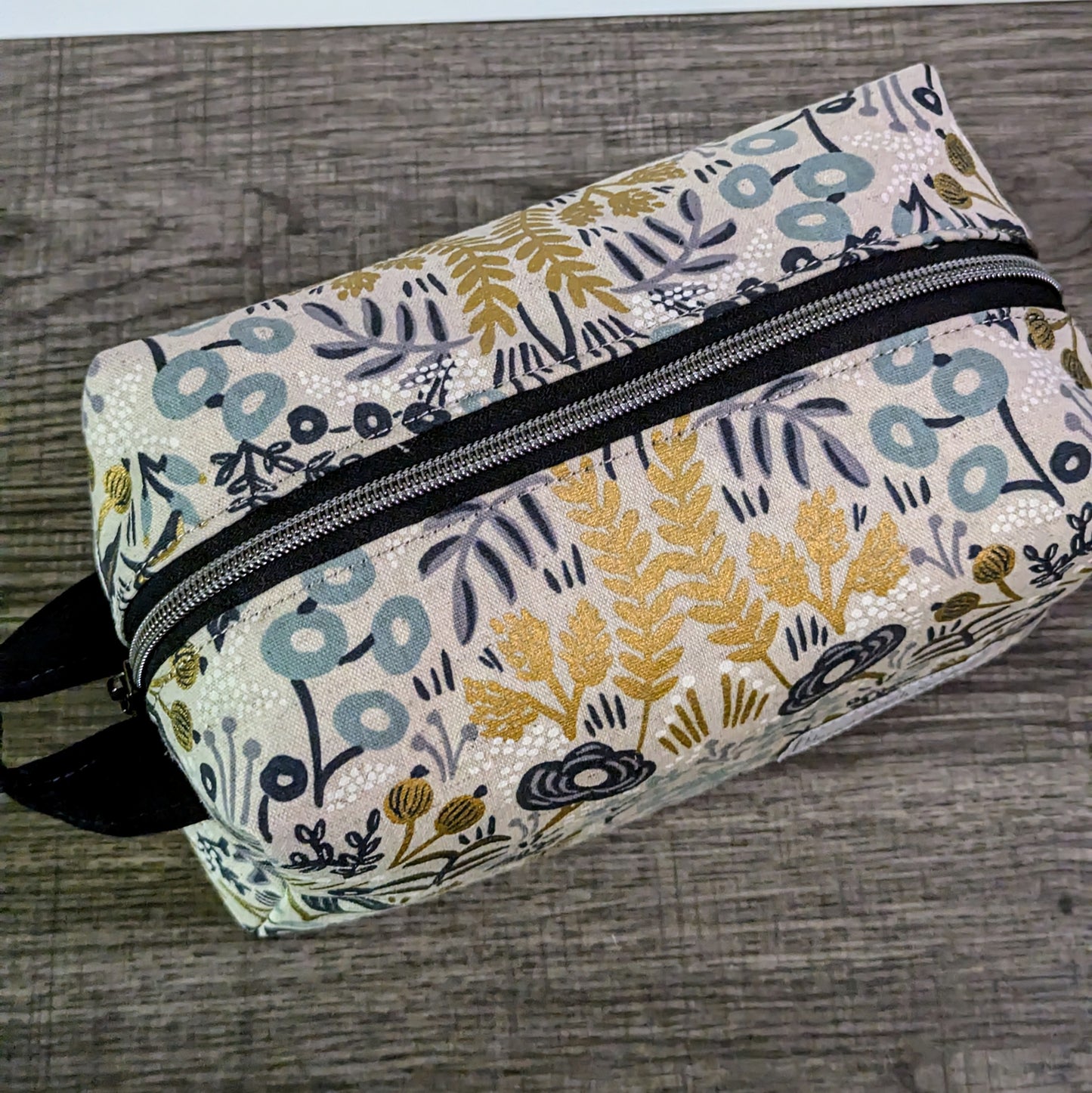 Floral Menagerie Canvas Boxy Bag