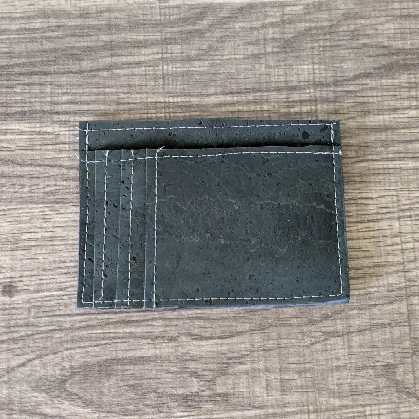 Forest Green Cork Card Wallet