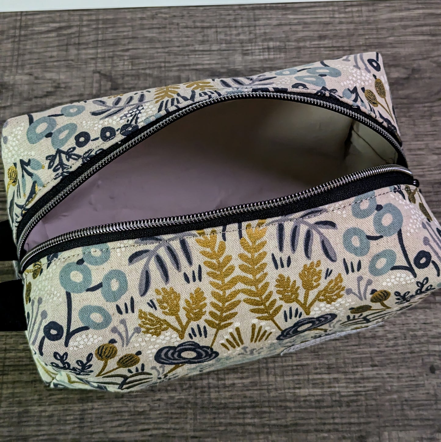 Floral Menagerie Canvas Boxy Bag