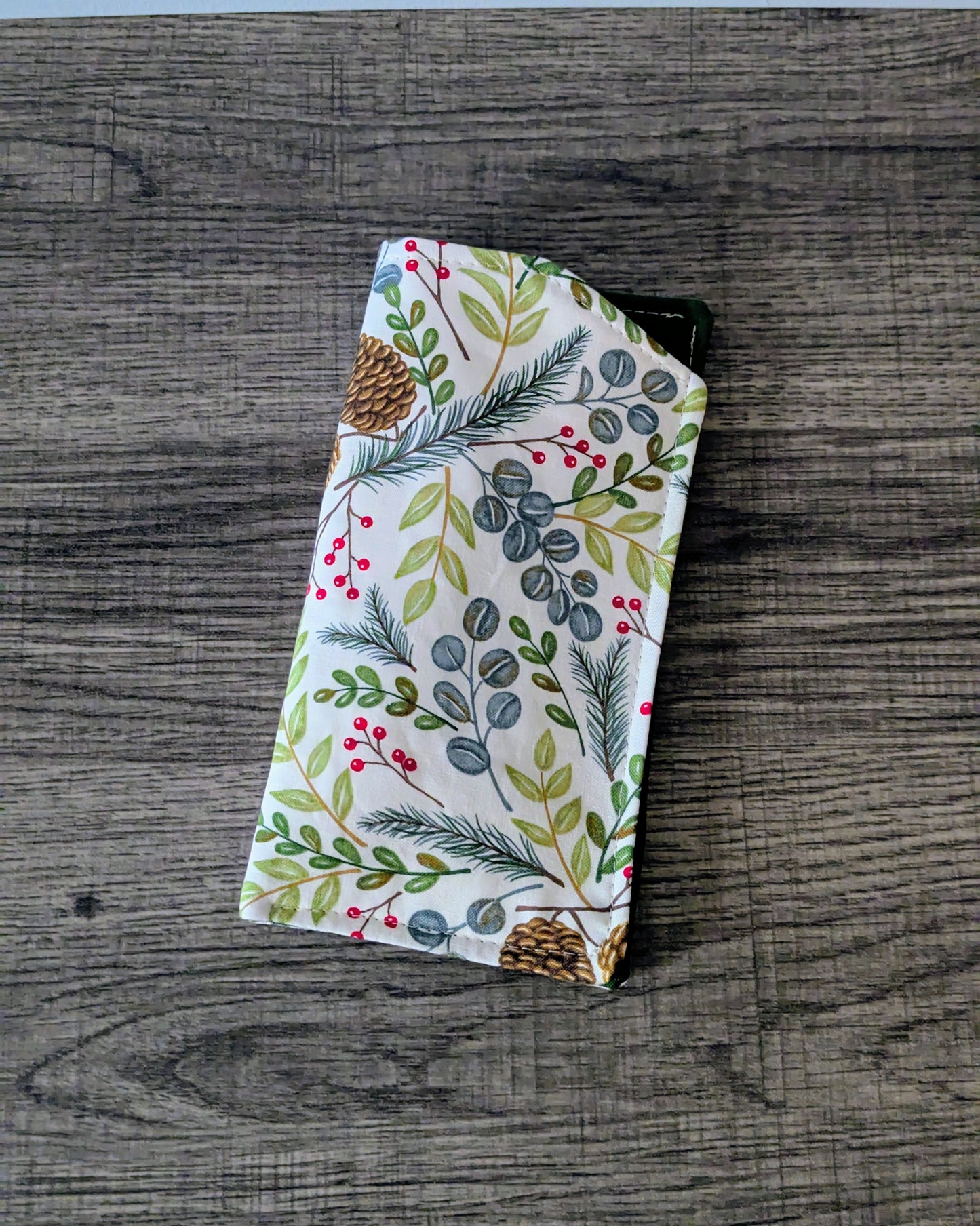 Winter Foliage Eyeglass Pouch