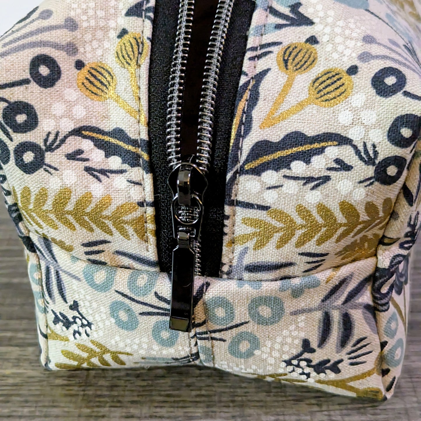 Floral Menagerie Canvas Boxy Bag