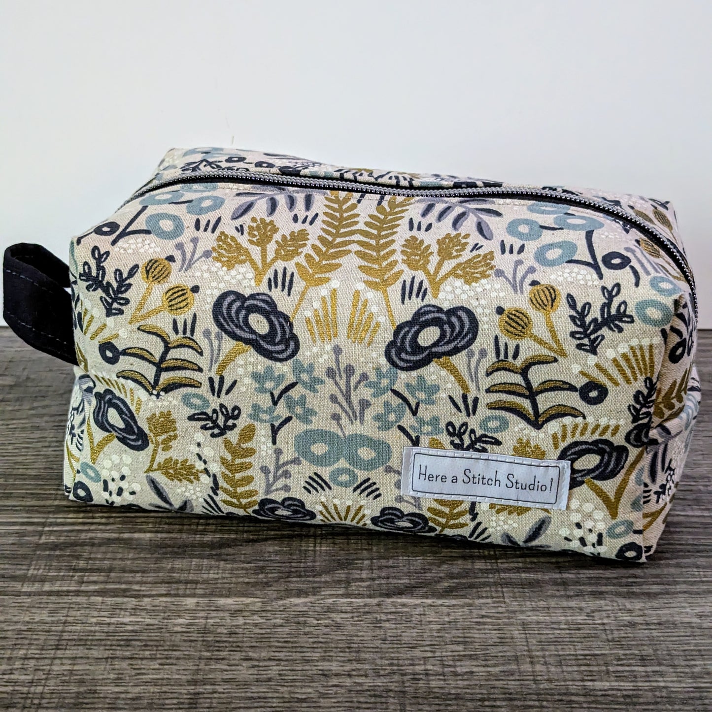 Floral Menagerie Canvas Boxy Bag