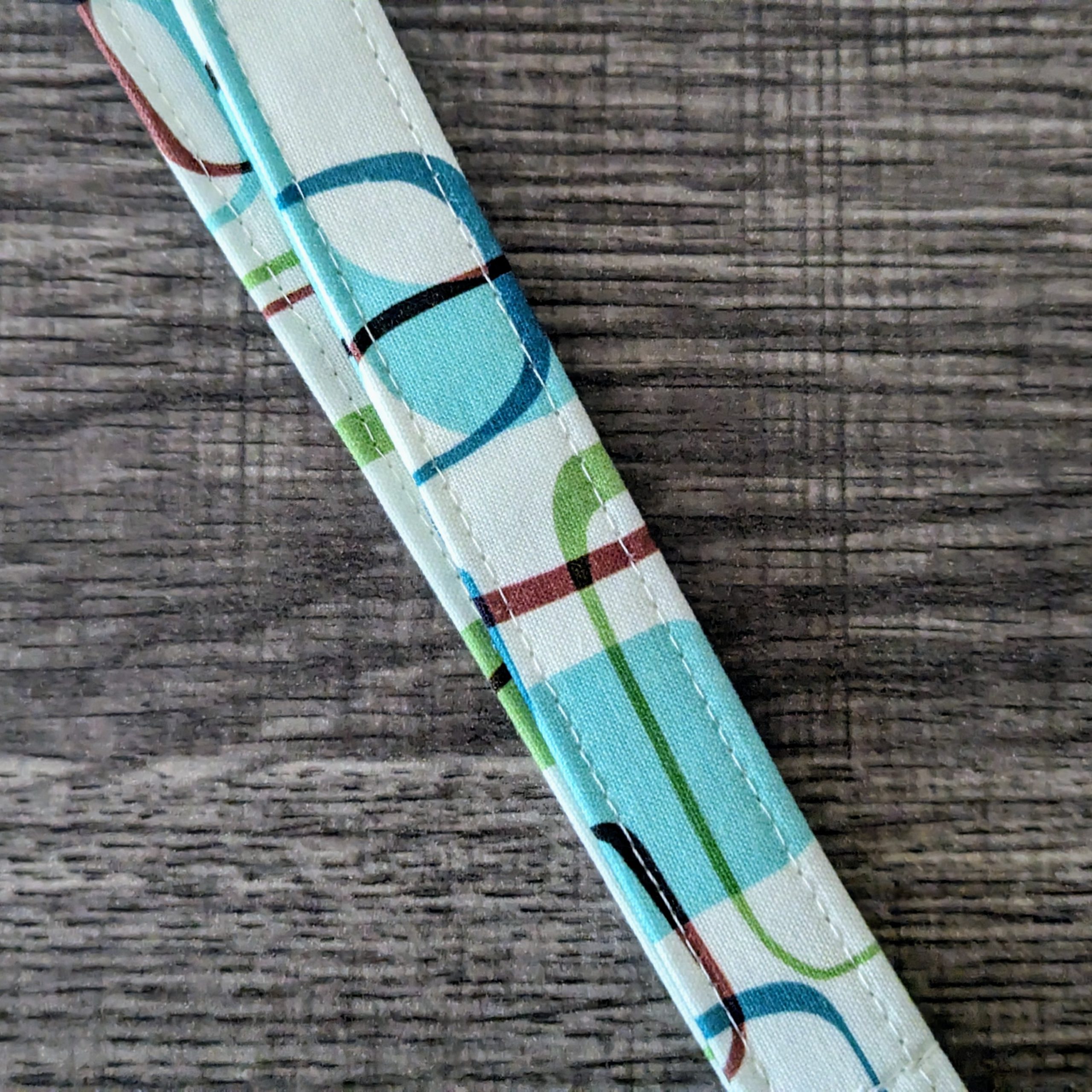 Retro Mod Cotton Wrist Lanyard - Image 2