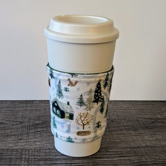 Winter Village Coffee Sleeve