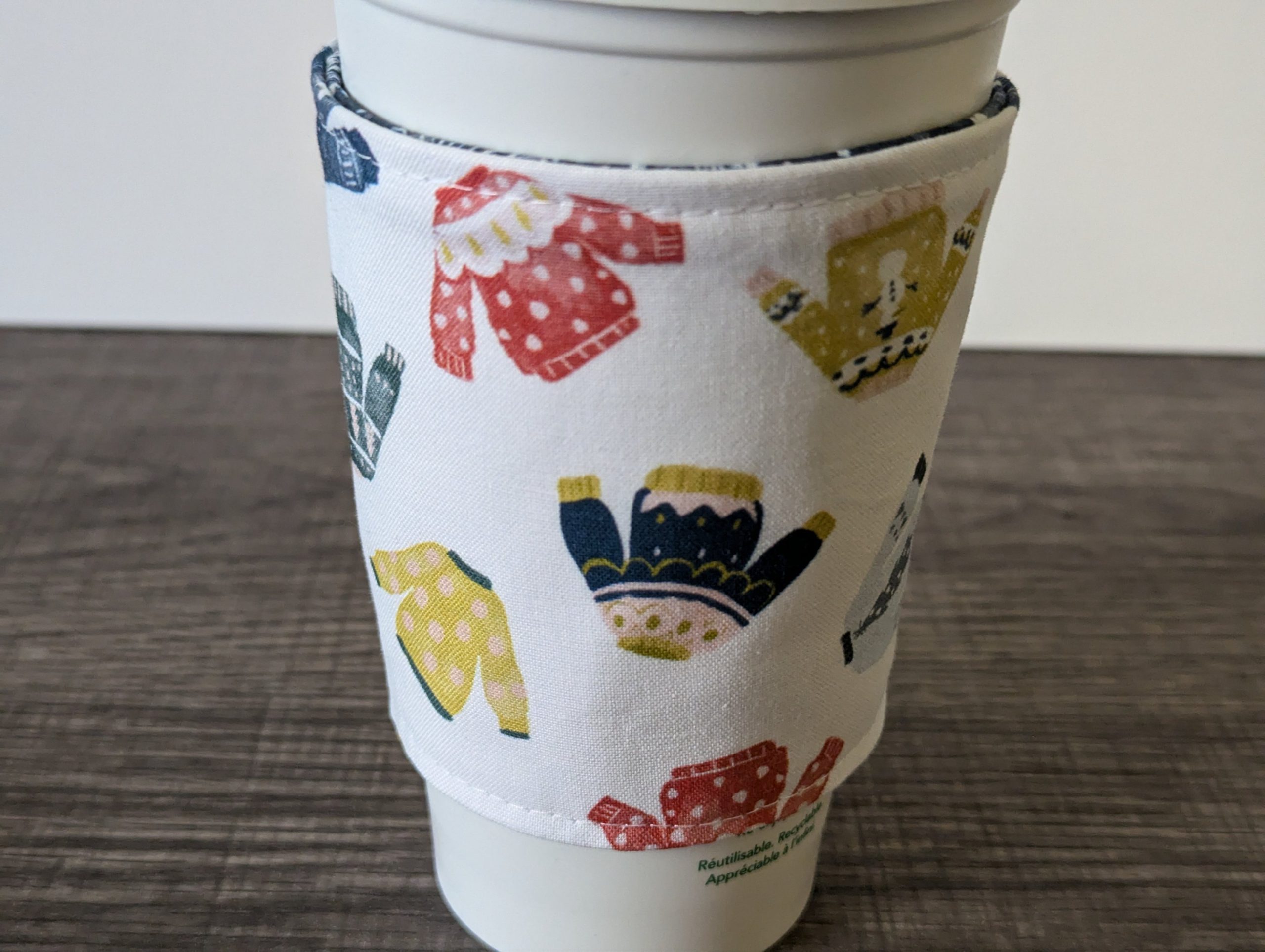 Snowflake Coffee Sleeve - Image 6
