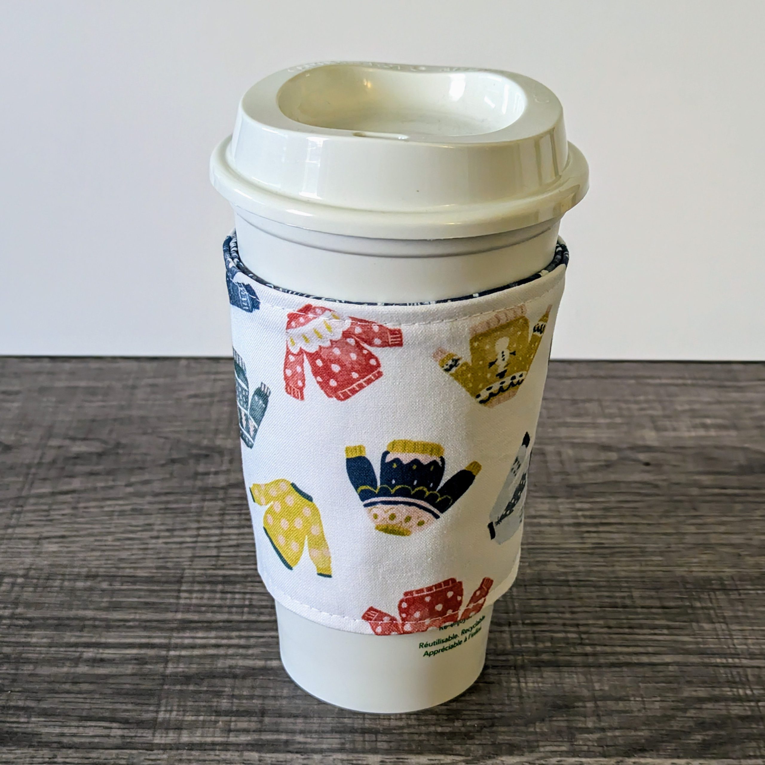 Snowflake Coffee Sleeve - Image 3