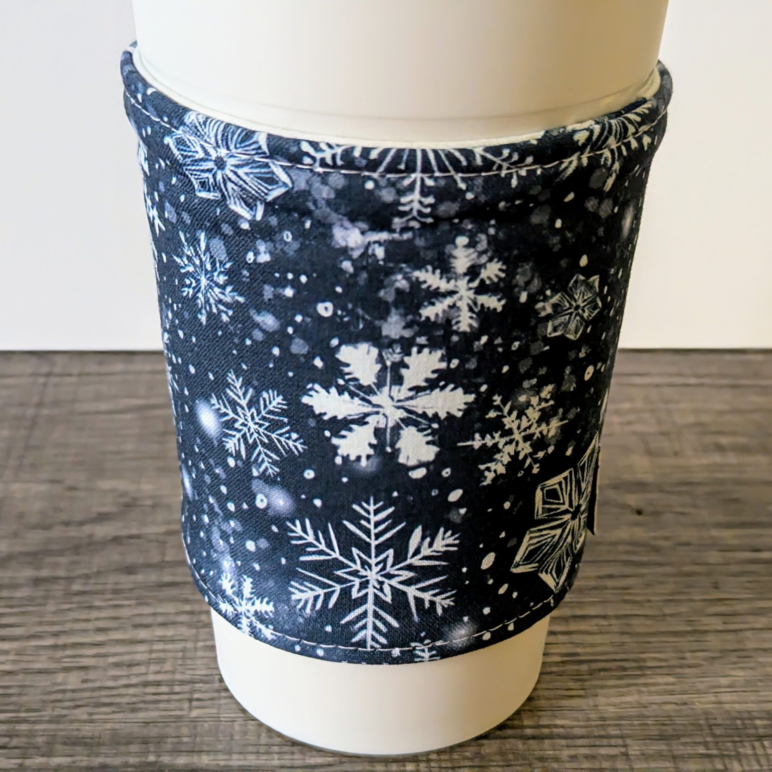 Snowflake Coffee Sleeve - Image 5