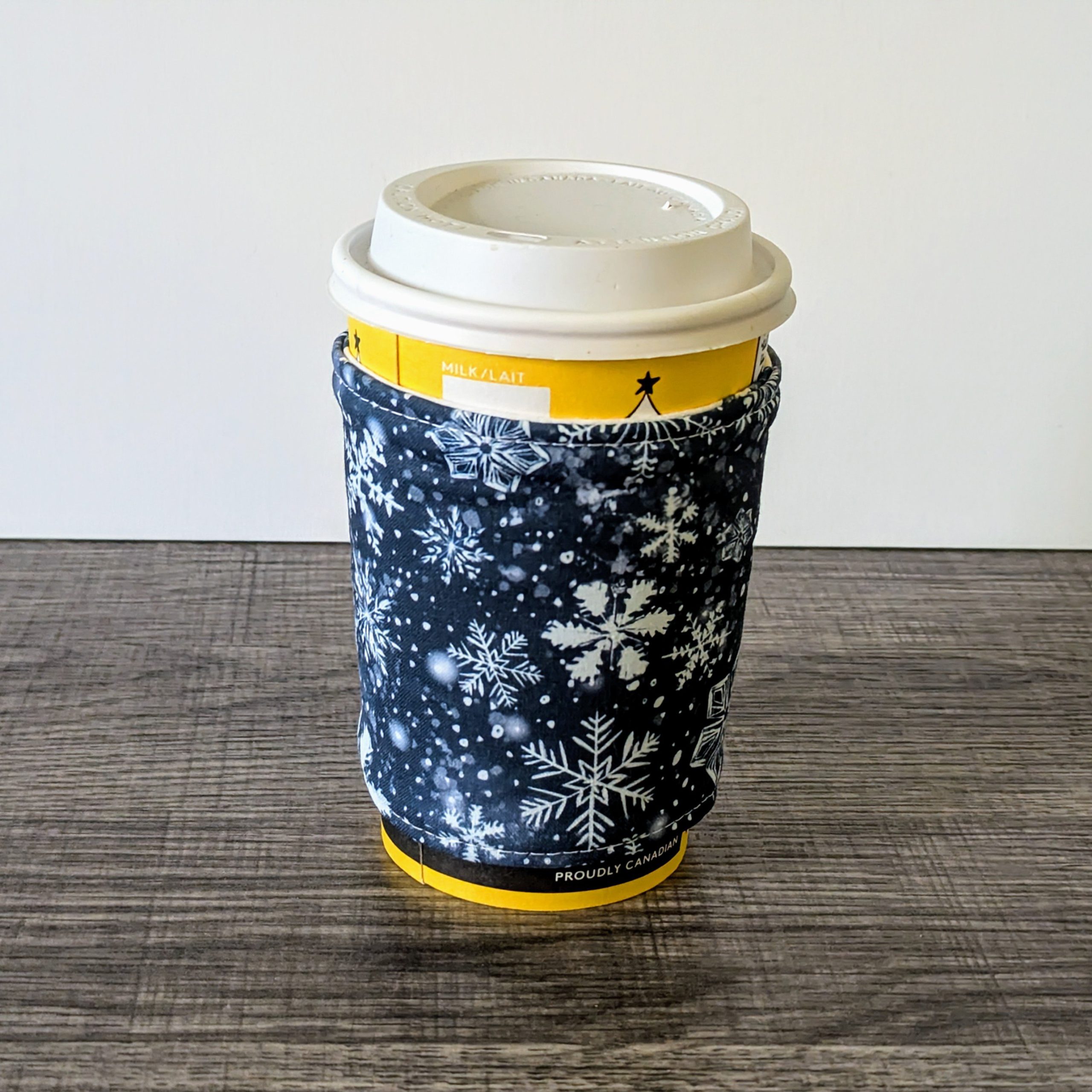 Snowflake Coffee Sleeve - Image 2