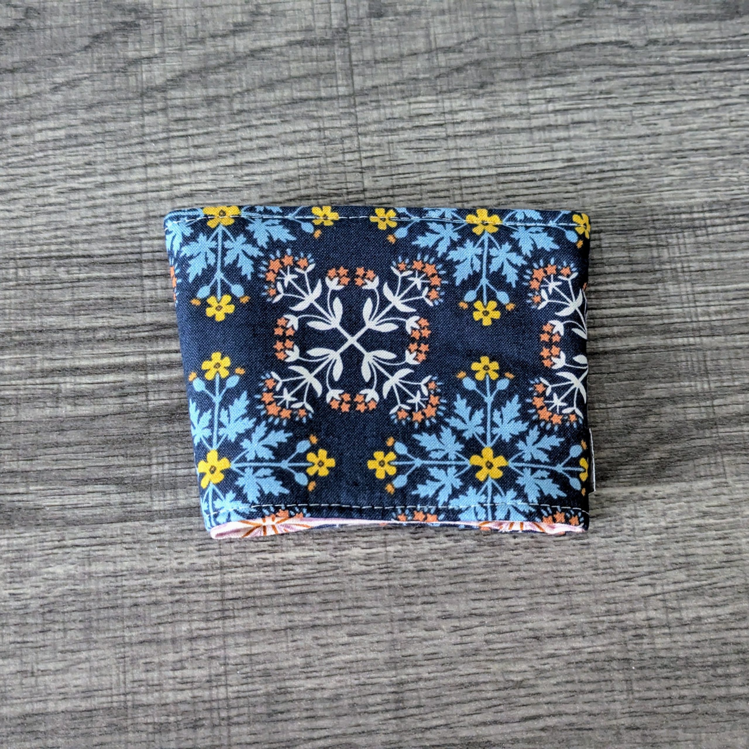 Blue Floral Coffee Sleeve - Image 4