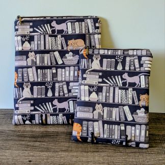 Bookshelf Cats Book & E-Reader Sleeve