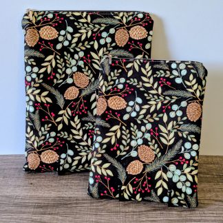 Winter Foliage Book & E-Reader Sleeve